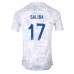 Billige Frankrig William Saliba #17 Udebane Fodboldtrøjer VM 2022 Kortærmet